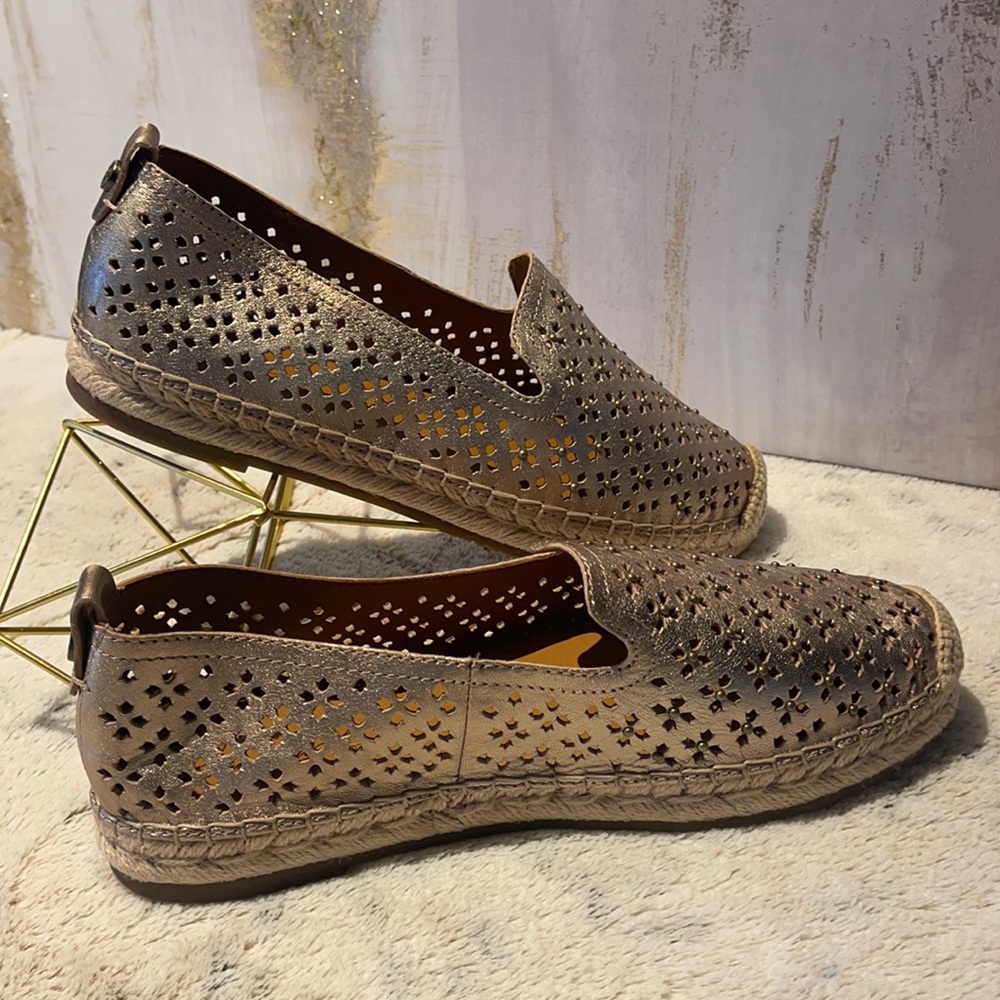 Patricia Nash Elena Espadrille US 9.5 /PaleGold ❤️